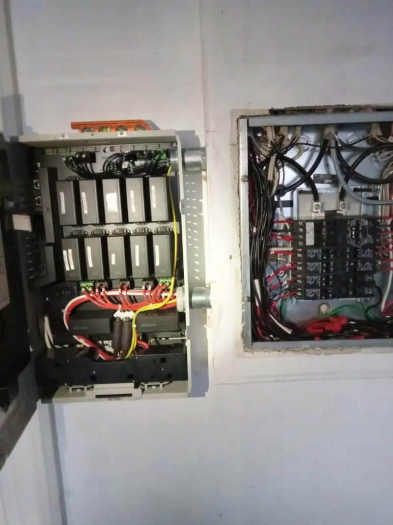 Electrical panel upgrade completed for Indoor Lighting Installation in Palmview